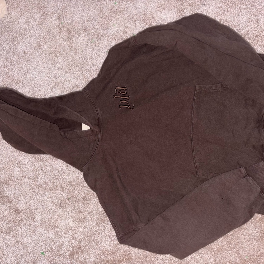 YoungLA Chocolate Brown Hoodie